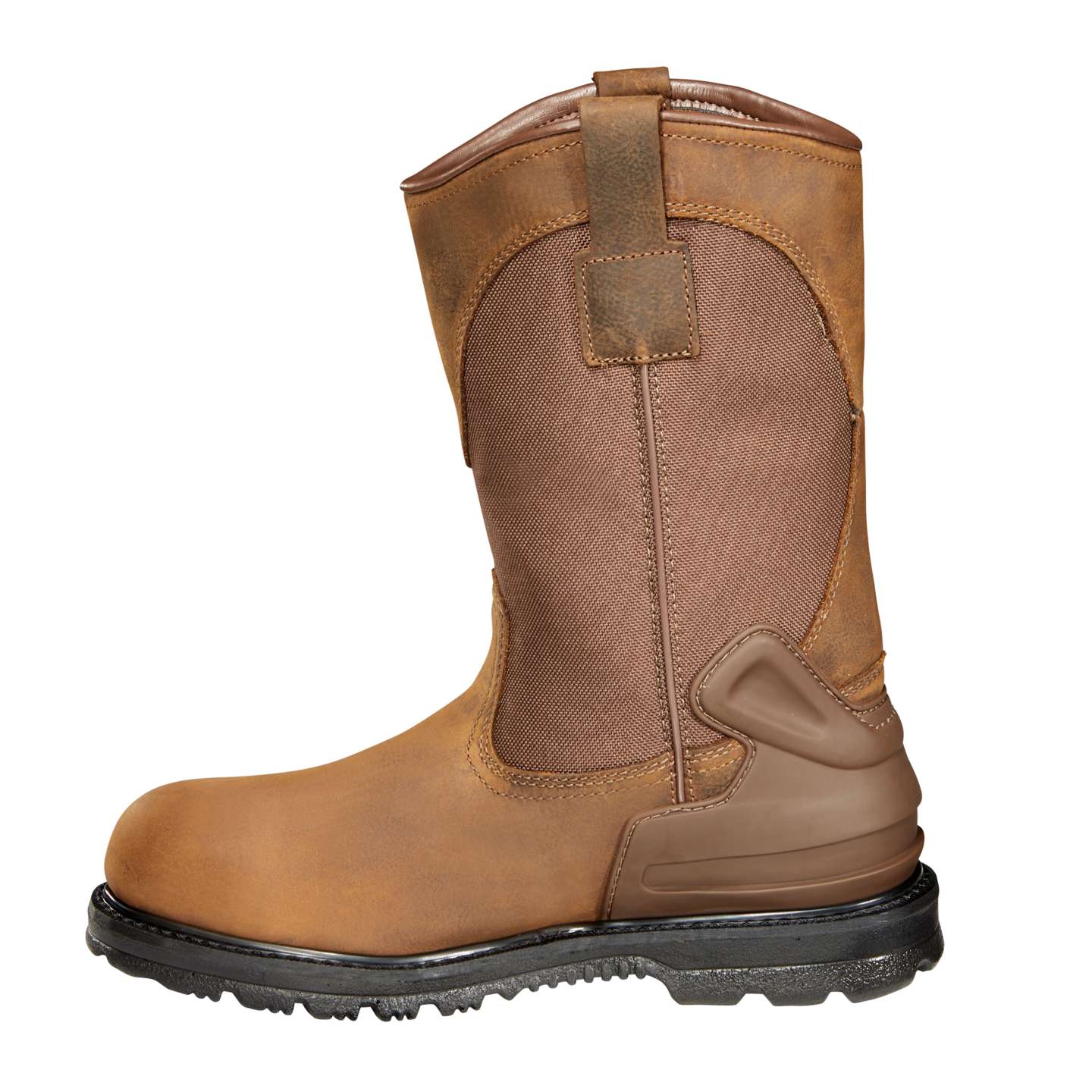 Мужские ботинки Carhartt Heritage Waterproof 11" Steel Toe Wellington, цвет: Коричневый рыжевато-коричневый — фото 3