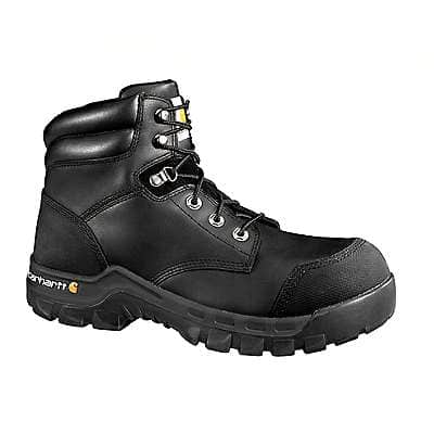 Carhartt Men's Black Rugged Flex® Waterproof Puncture Resistant 6" Composite Toe Work Boot