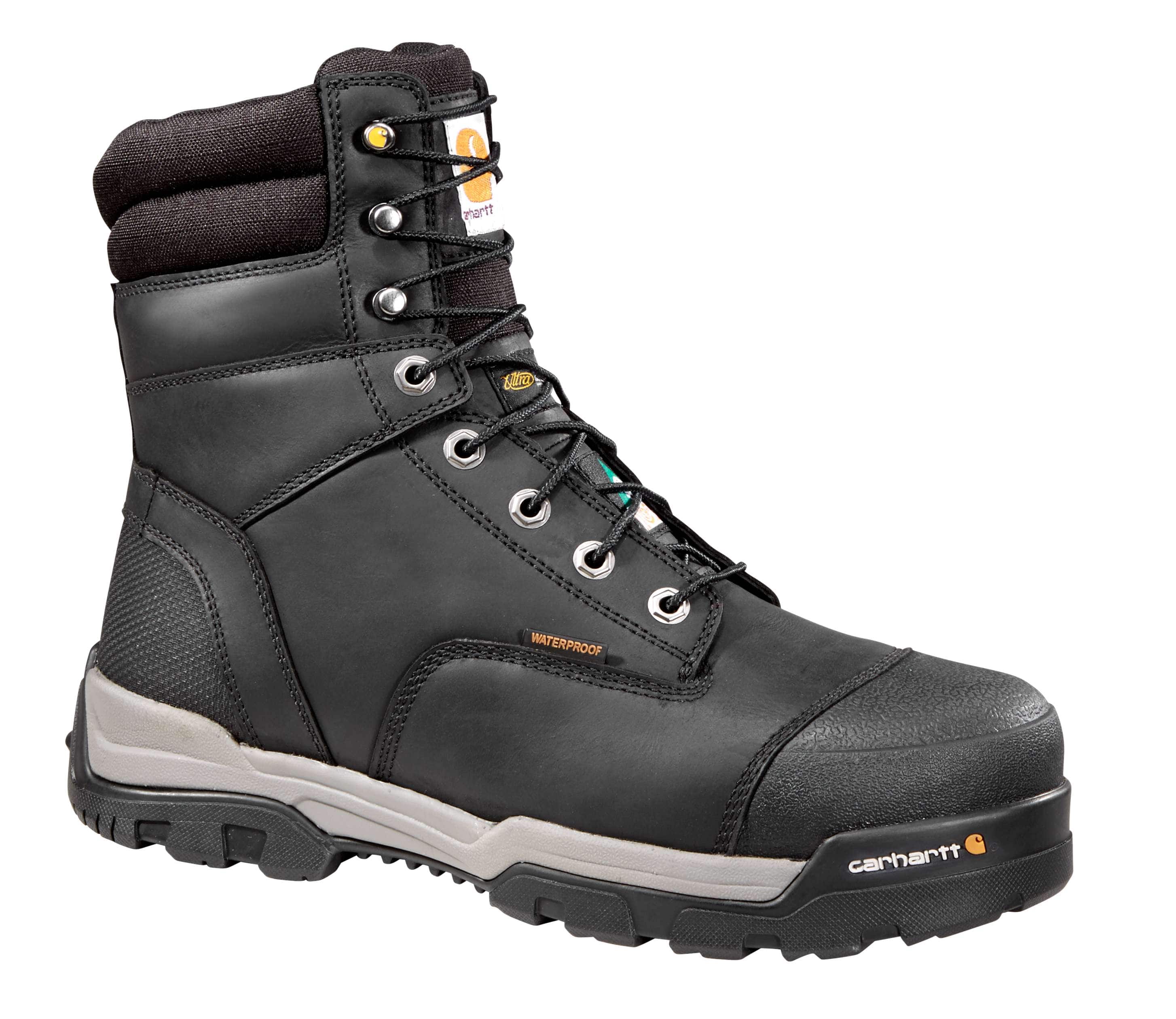 carhartt 8 inch waterproof work boot
