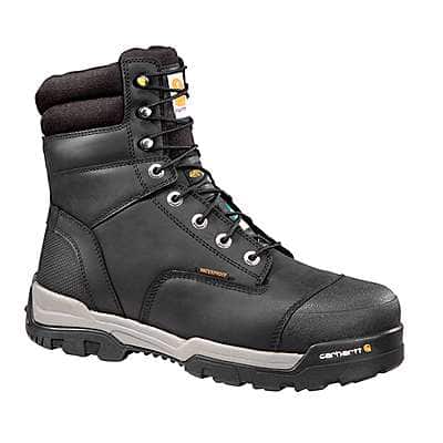 Carhartt Men's Black Ground Force Waterproof Insulated Puncture Resistant 8" Composite Toe Work Boot