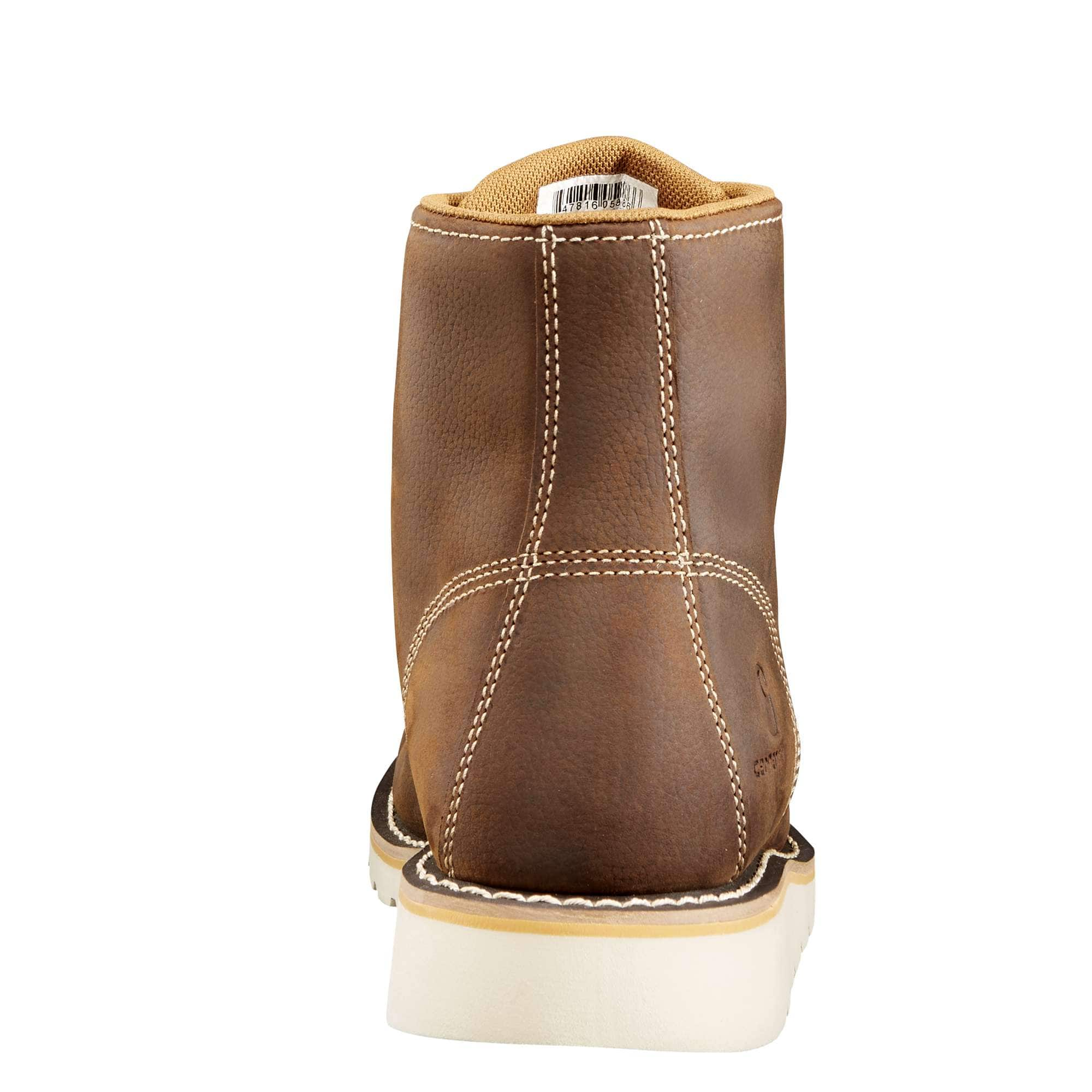 Waterproof 6" Moc Toe Wedge Boot