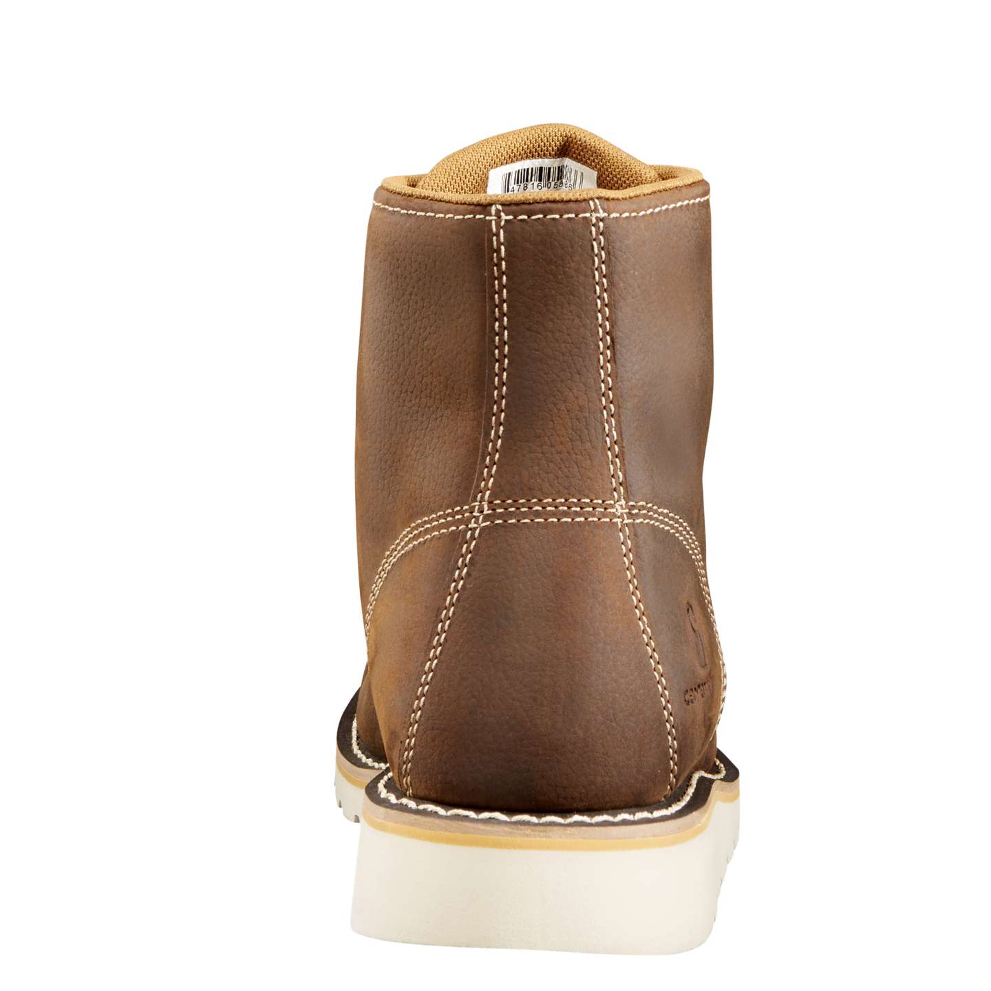 Мужские ботинки Carhartt Waterproof 6" Moc Toe Wedge, цвет: Коричневый — фото 5