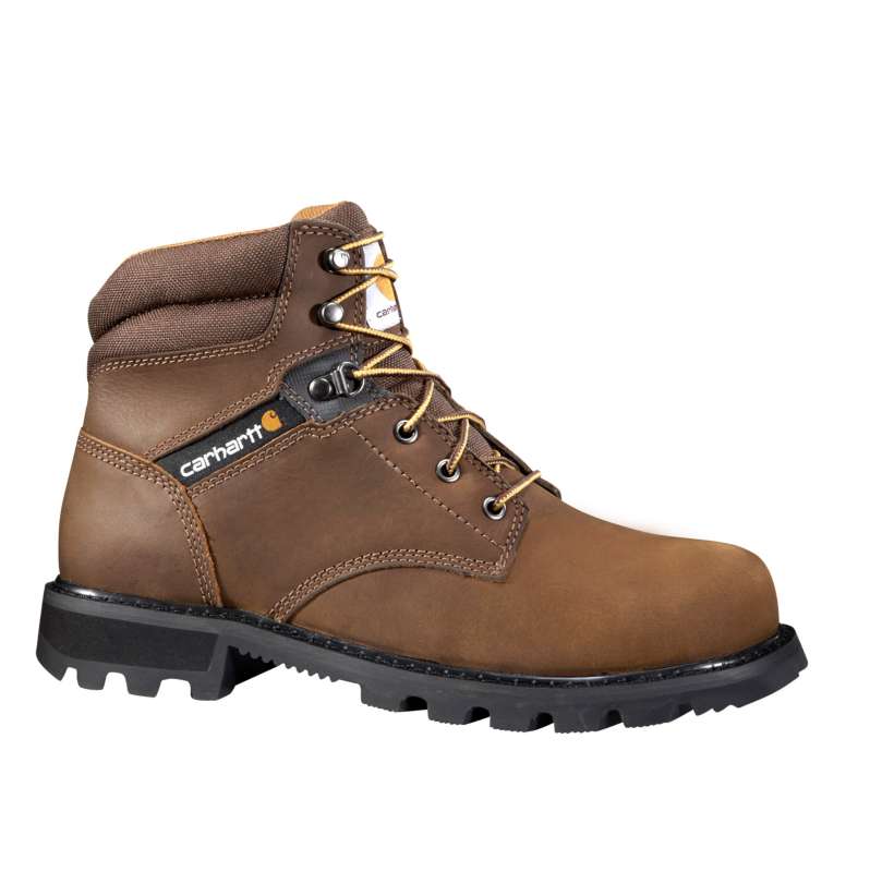 Carhartt  CRAZY HORSE BROWN OIL TANNED 6" Soft Toe Work Boot