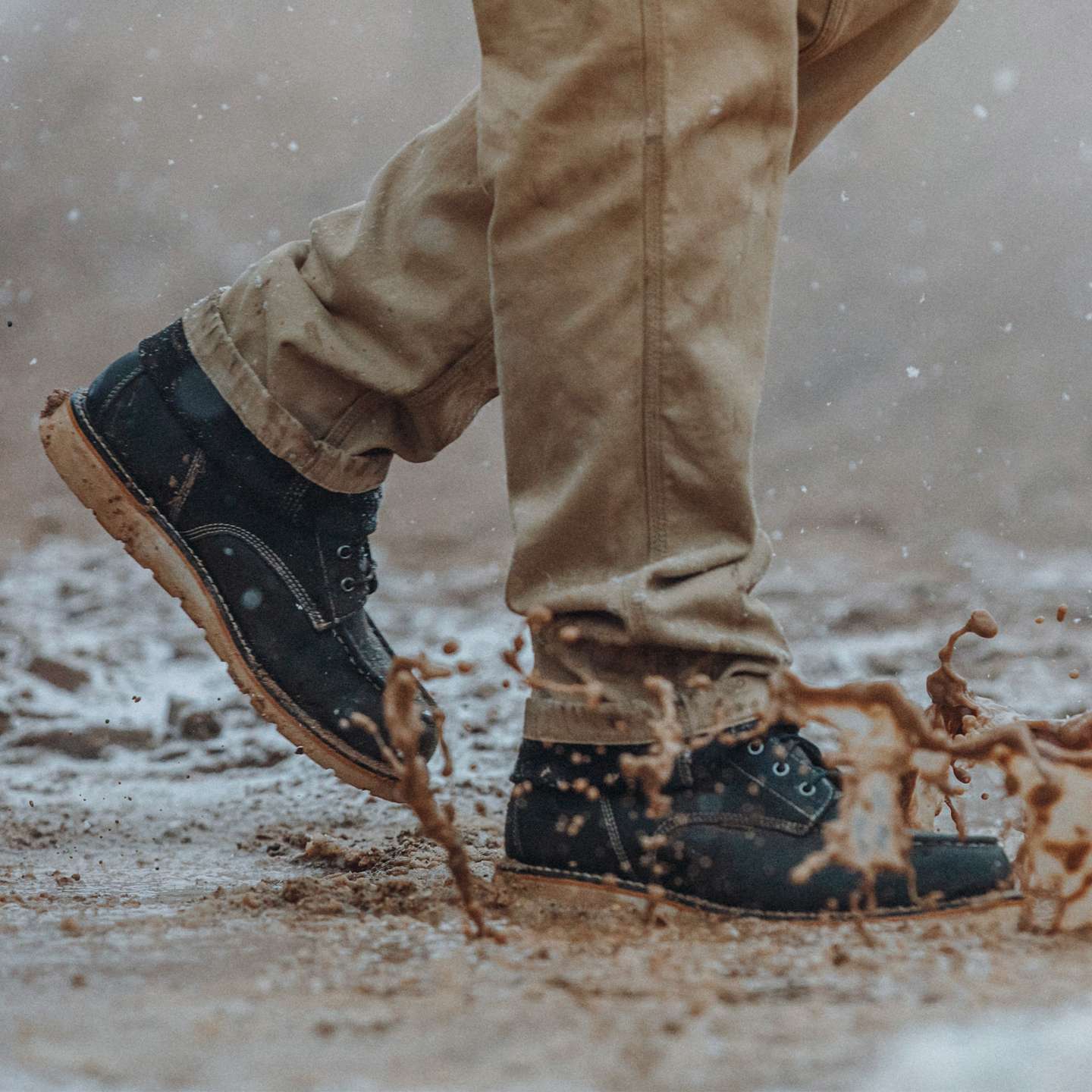Мужские ботинки Carhartt Waterproof 6" Moc Toe Wedge Boot, цвет: Чёрный — фото 7