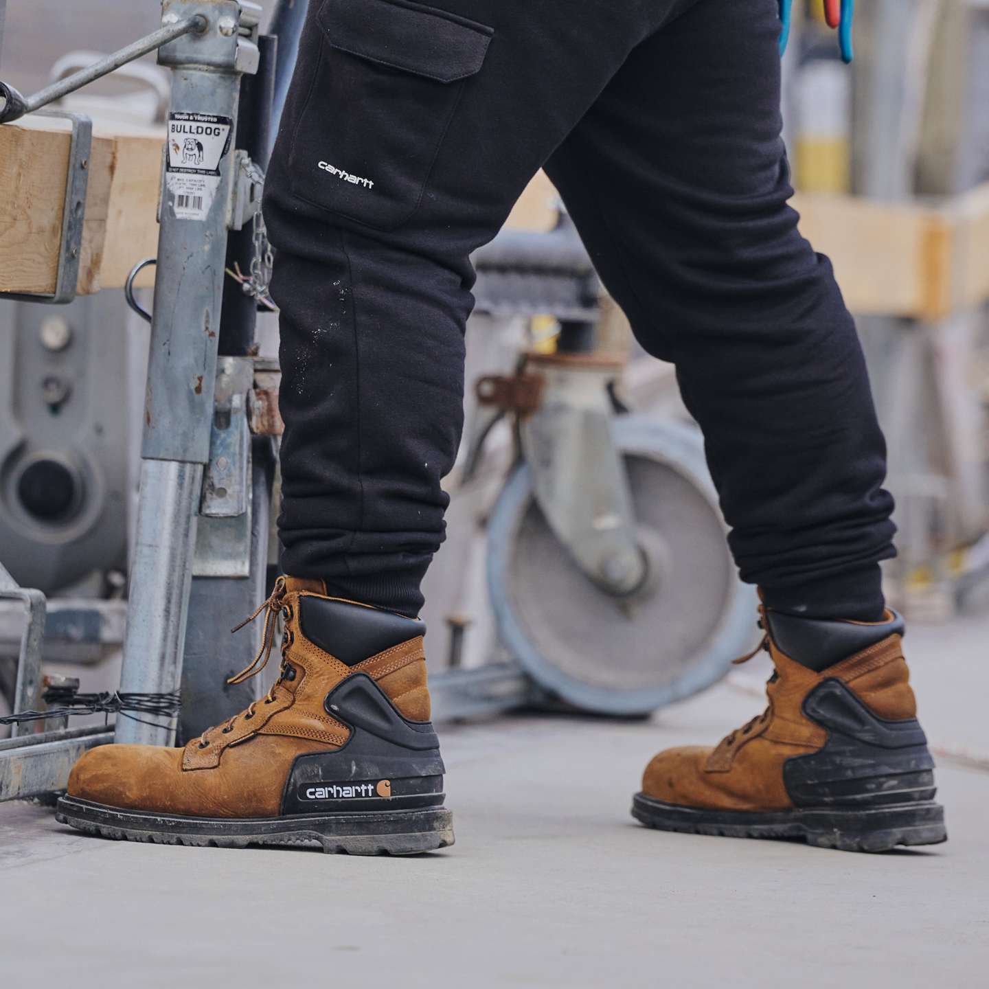 Мужские ботинки Carhartt Heritage Waterproof 6" Steel Toe Work Boot, цвет: Коричневый рыжевато-коричневый — фото 3