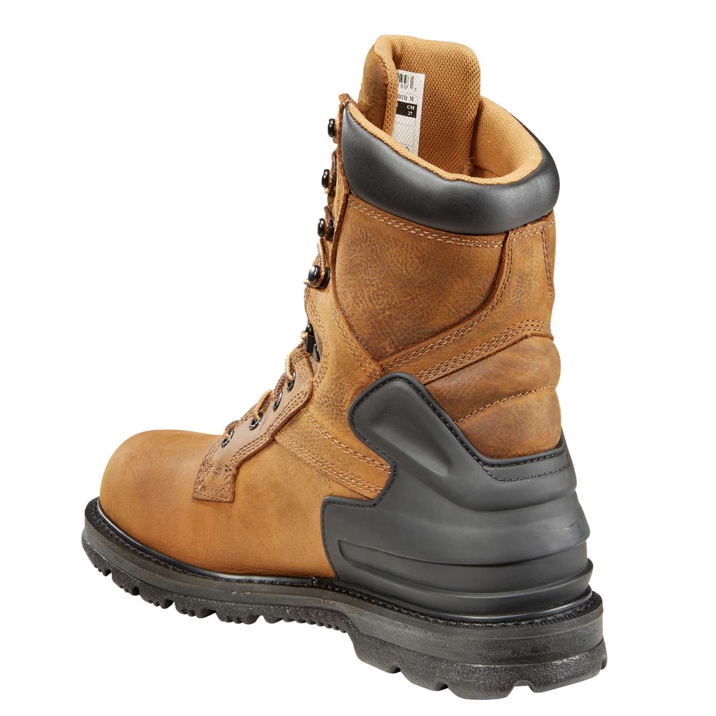 Мужские ботинки Carhartt Heritage Waterproof 8" Steel Toe Work, цвет: Коричневый рыжевато-коричневый — фото 3