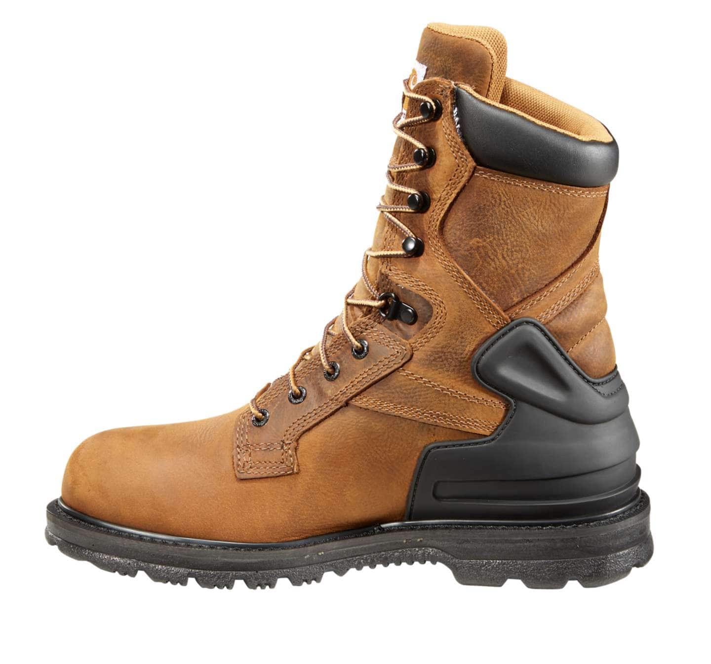 Мужские ботинки Carhartt Heritage Waterproof 8" Steel Toe Work, цвет: Коричневый рыжевато-коричневый — фото 4