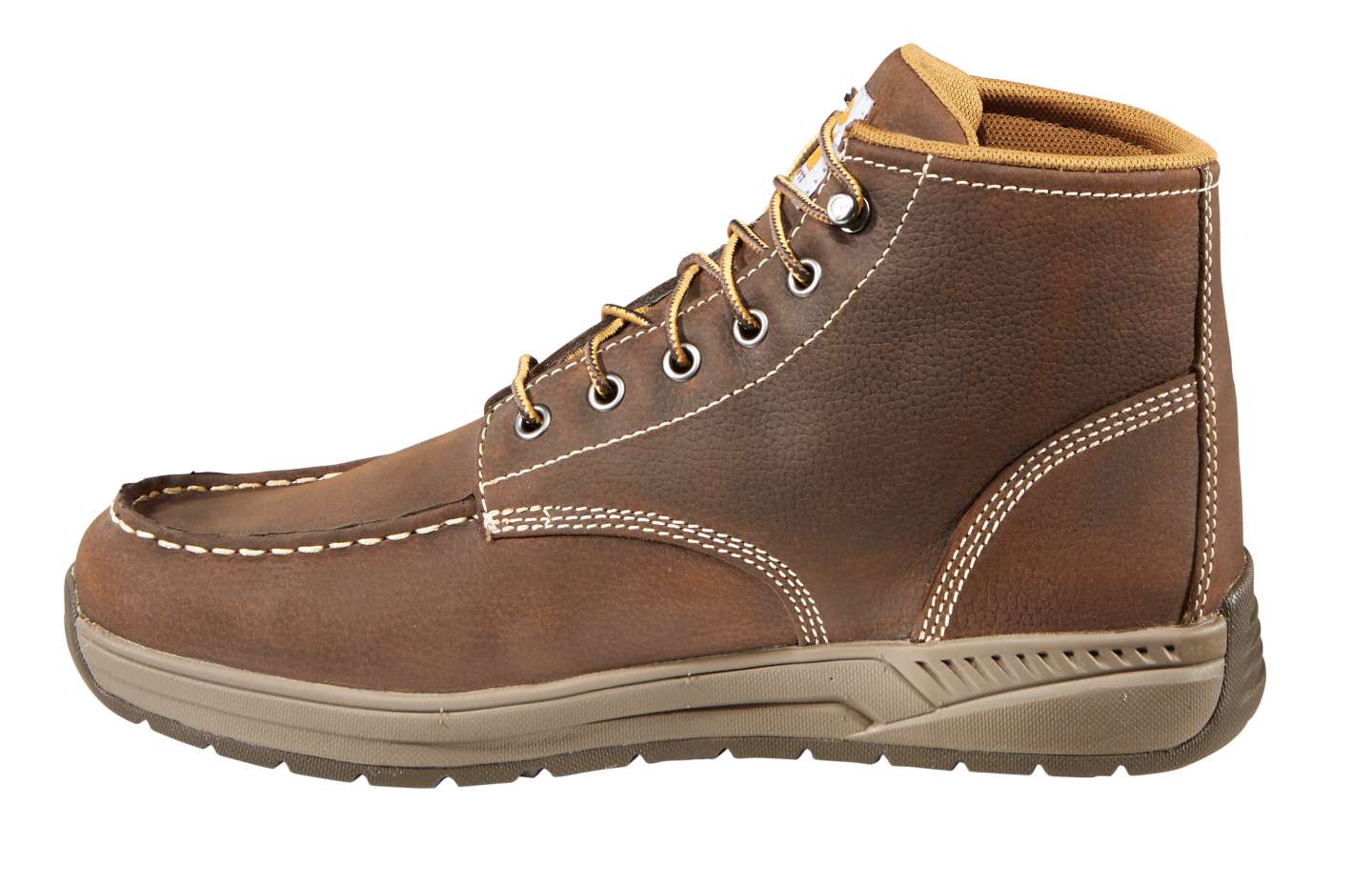 Мужские ботинки Carhartt Lightweight Wedge Moc Toe Chukka, цвет: Коричневый — фото 3