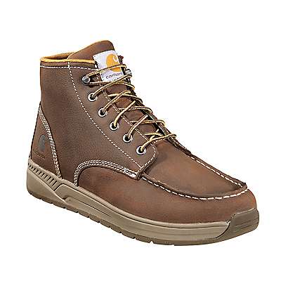 Carhartt Men's DK BROWN OIL TANNED Non-Safety Toe Oxford Boot