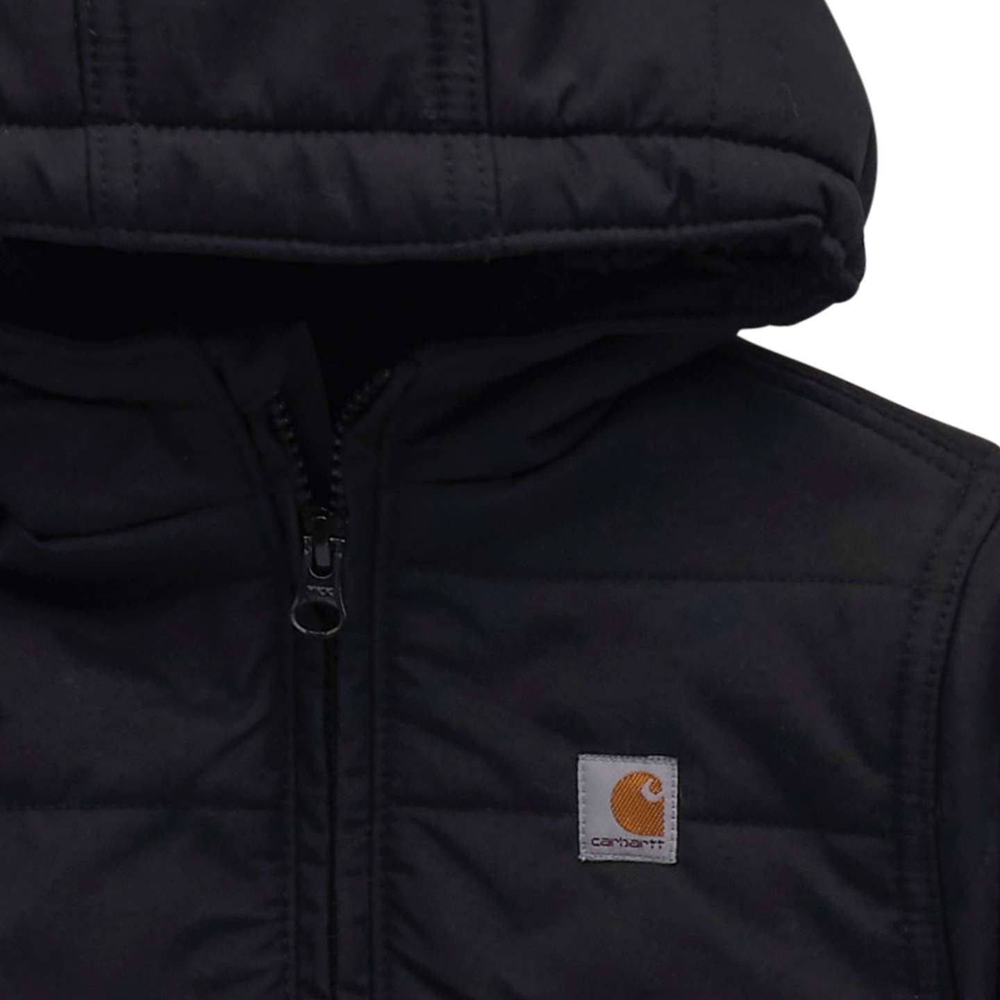 Детская куртка Carhartt Montana Insulated Hooded, цвет: Чёрный — фото 7