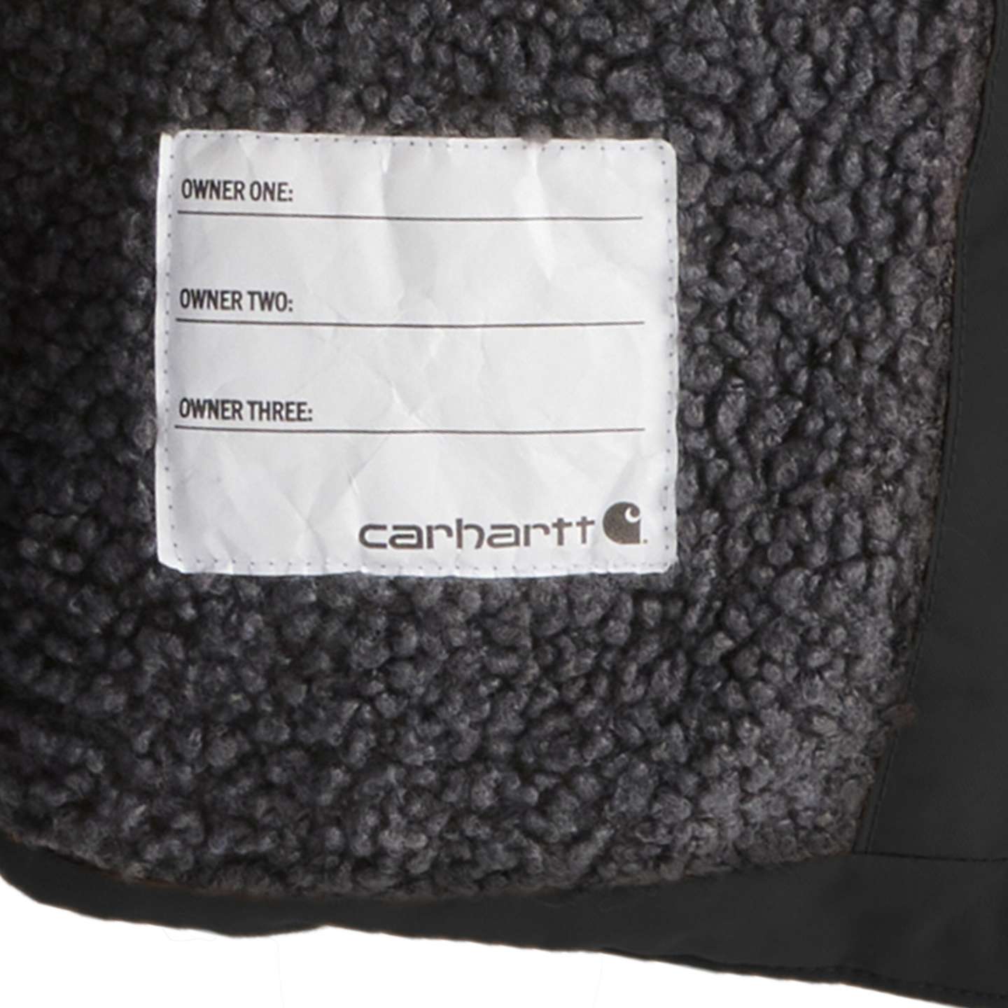 Детская куртка Carhartt Montana Insulated Hooded, цвет: Чёрный — фото 10