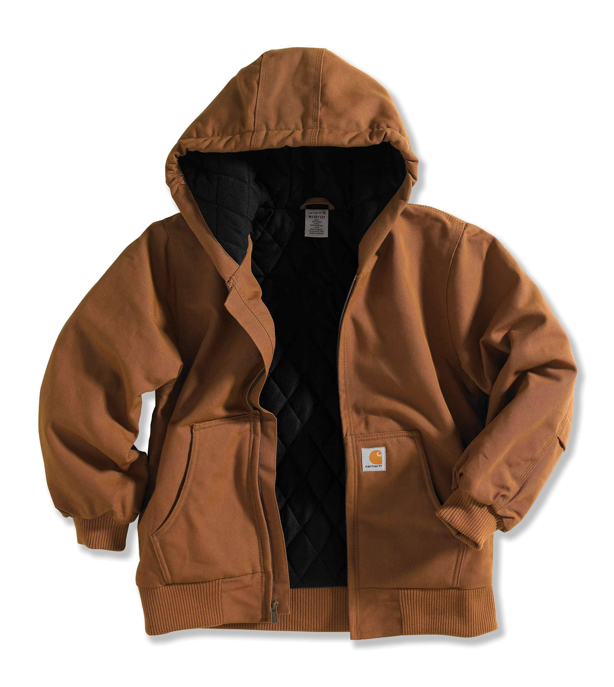 carhartt flannel hoodie