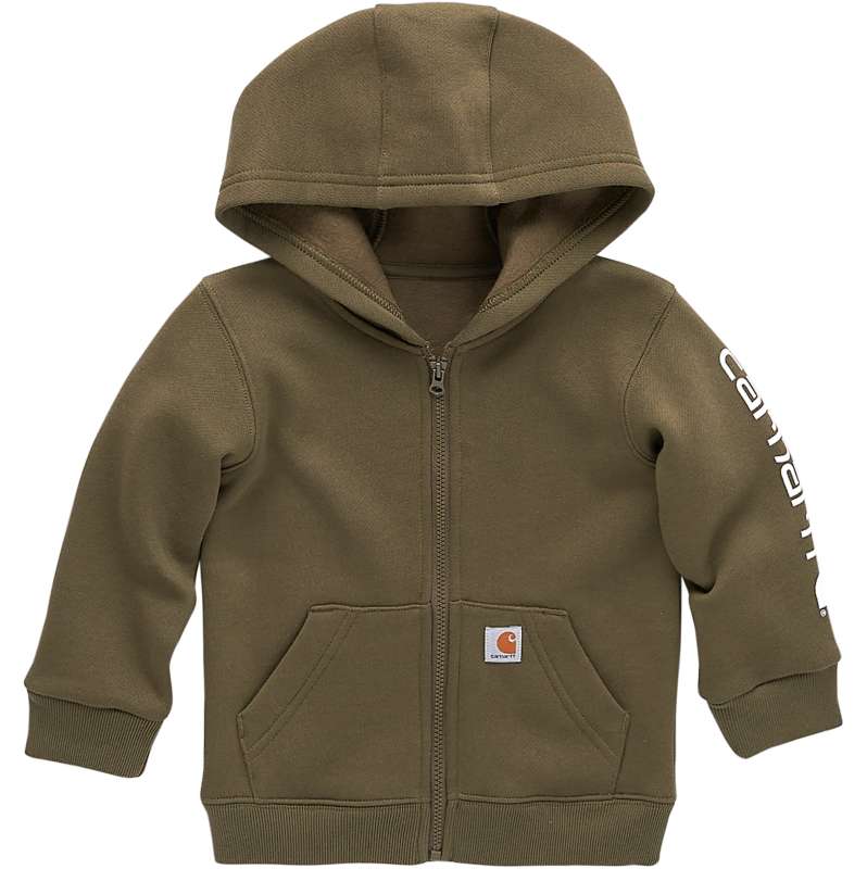 Carhartt  Climbing Ivy Boys' Long-Sleeve Full-Zip Hooded Sweatshirt