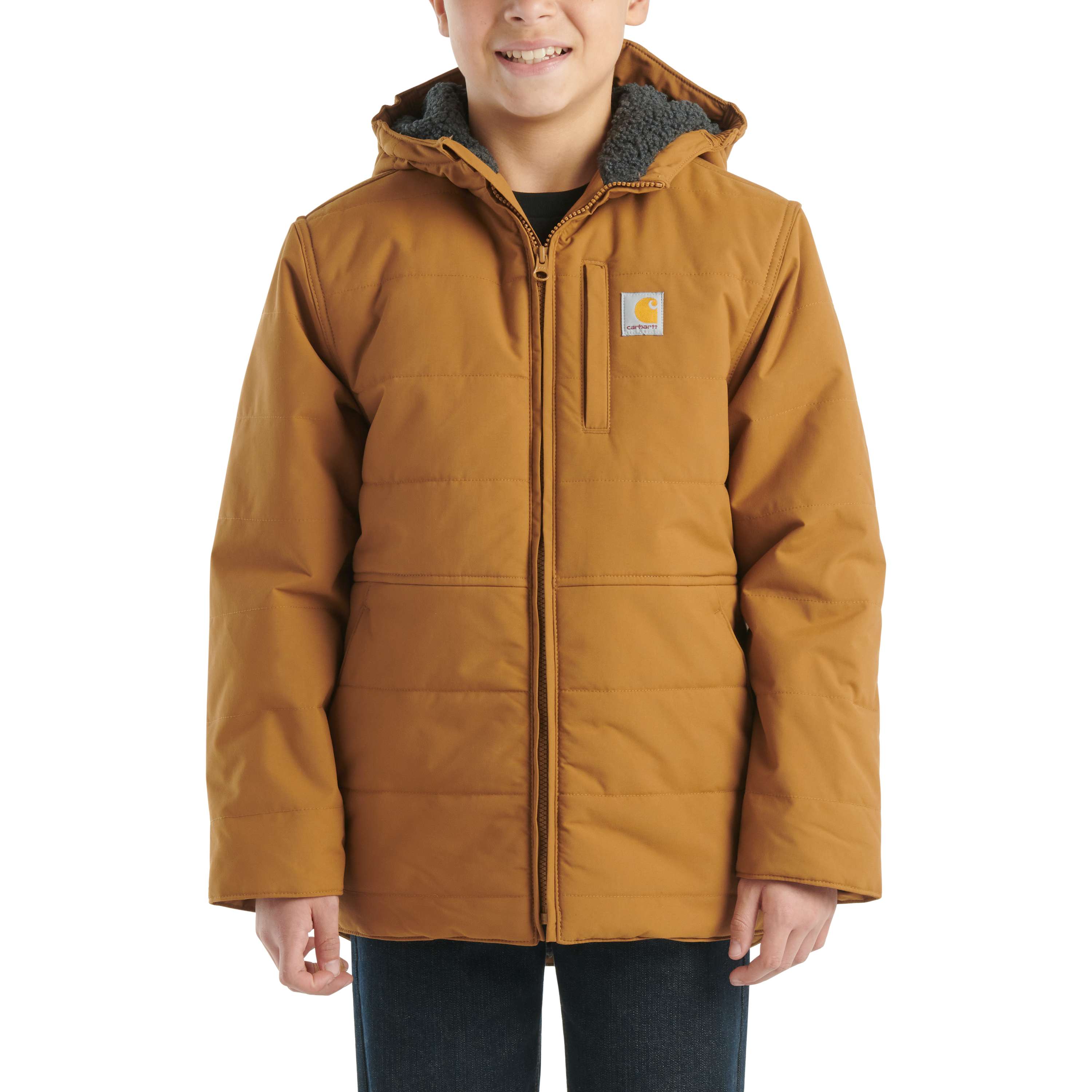 Additional thumbnail 1 of Boys' Montana Insulated Hooded Jacket (Child/Youth)