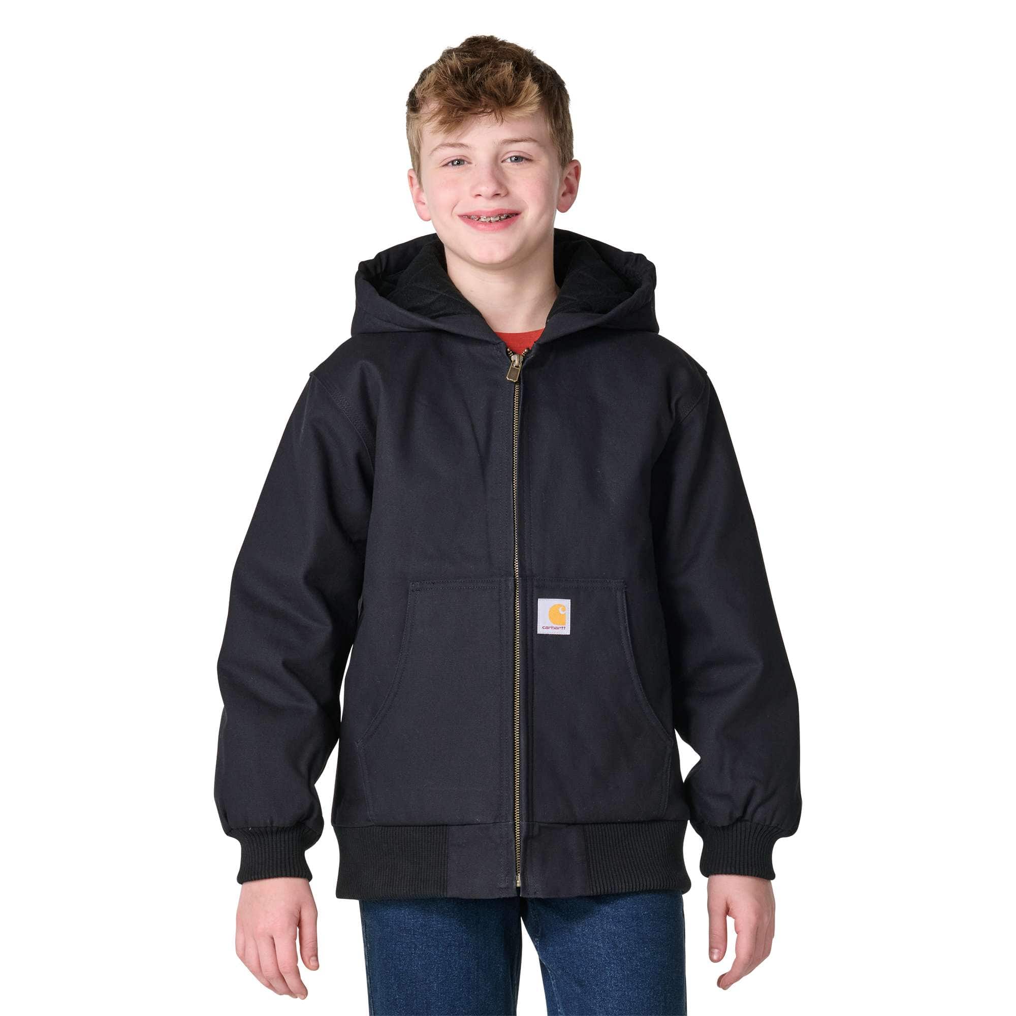 Carhartt Boys' Canvas Insulated Active Jac (Child/Youth)