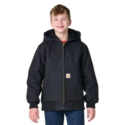 Carhartt Boys' Canvas Insulated Active Jac (Child/Youth)