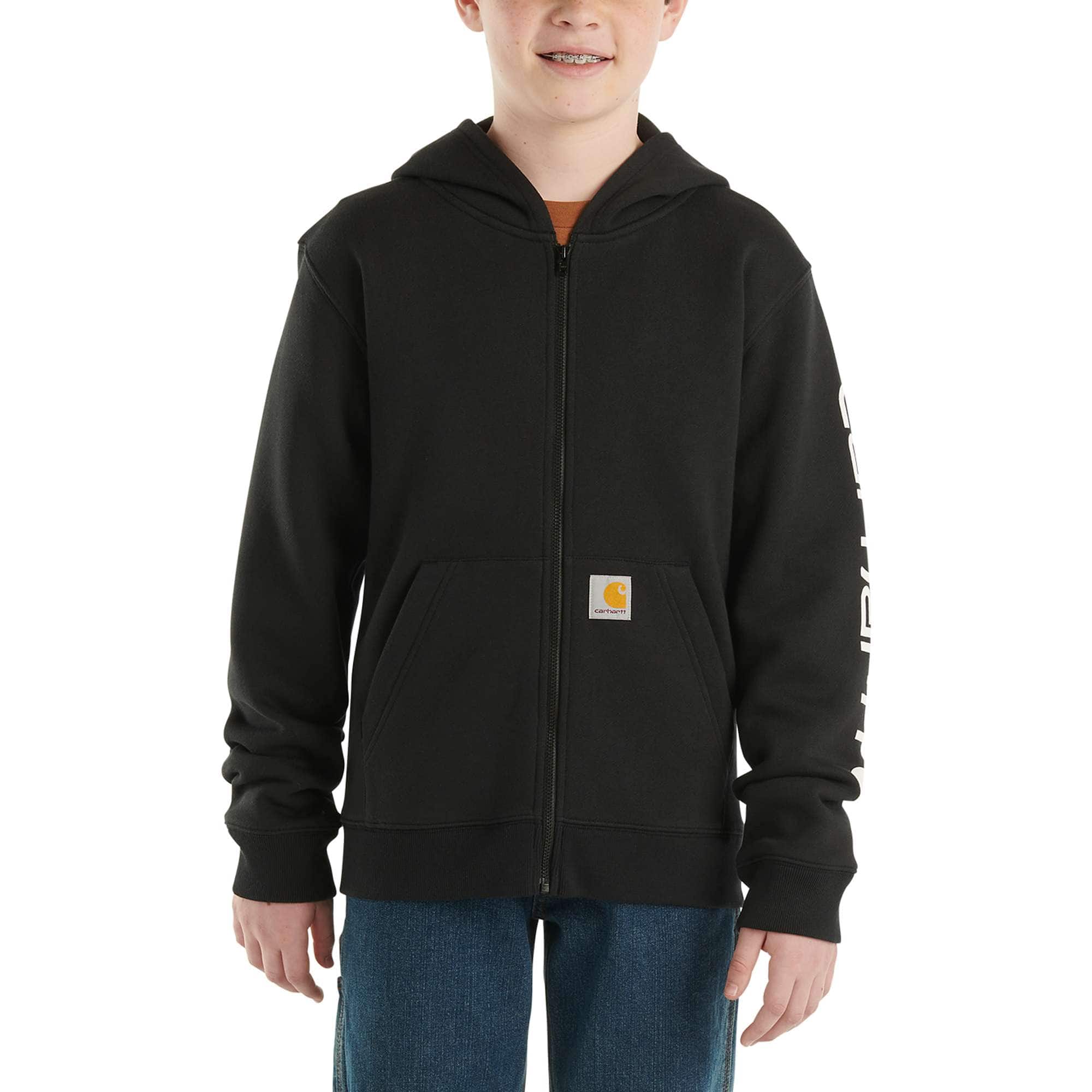 Boys' Long-Sleeve Full-Zip Logo Sweatshirt (Child/Youth)