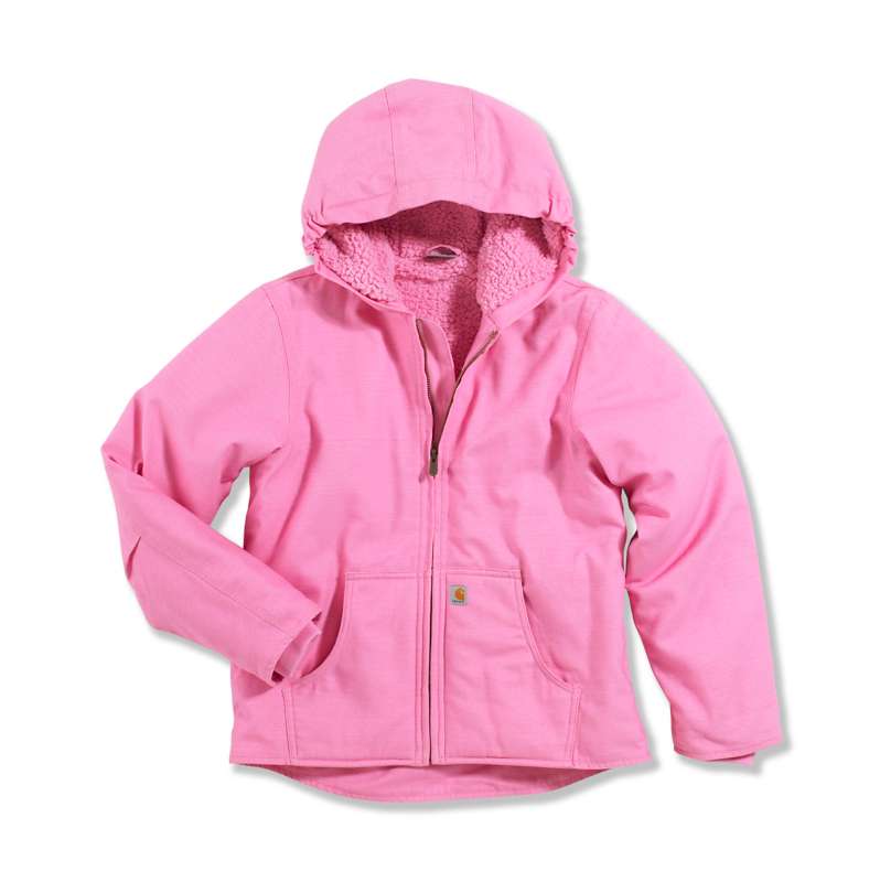 Carhartt  Wild Rose Heather Girls' Redwood Jacket Sherpa Lined