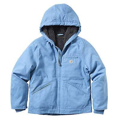Carhartt Boys' Blue Heaven Sierra Sherpa-Lined Jacket
