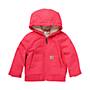 Additional thumbnail 1 of Girls' Zip Front Canvas Insulated Hooded Active Jac