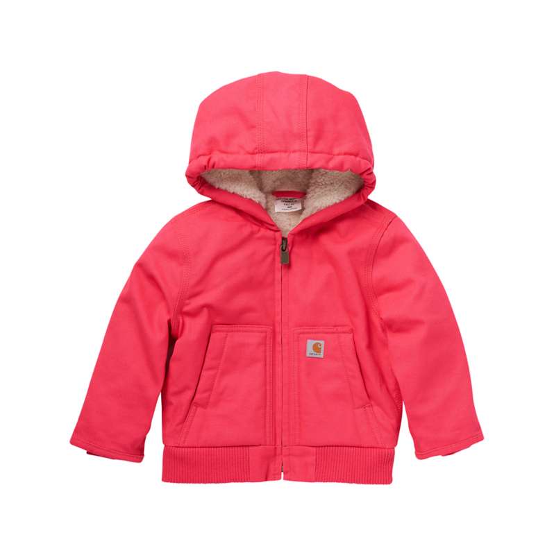 Carhartt Canvas Insulated Hooded Active Jacket for Babies or Toddlers