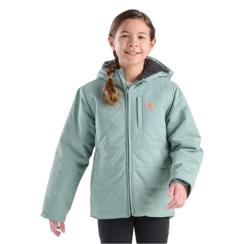 Carhartt  Patina Girls' Long Sleeve Full-Zip Montana Insulated Hooded Jacket (Child/Youth)