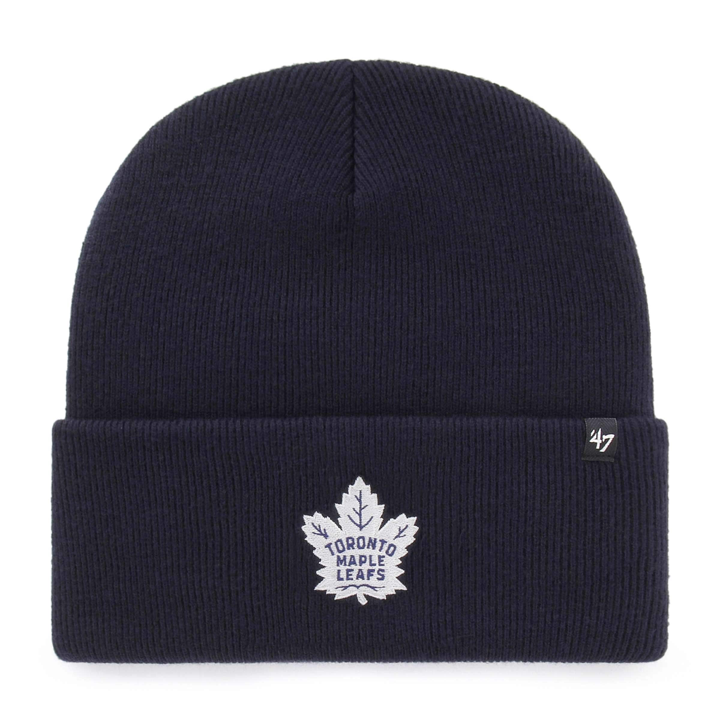 black toronto maple leafs hat