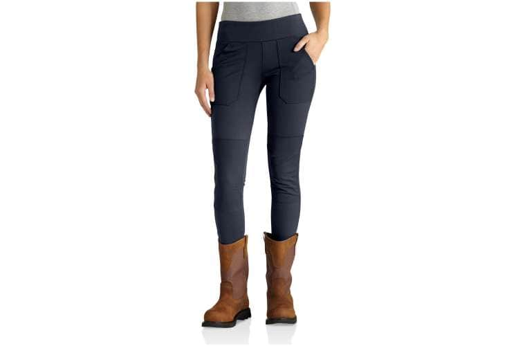 Women's Rugged Flex® Heavyweight Pocket Legging, Lined Work Pants & Jeans