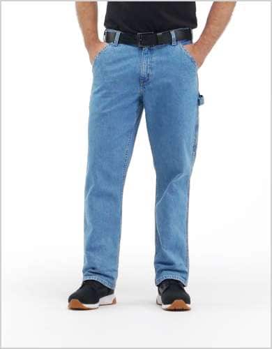 h*h様 AT LAST&CO SKY BLUE DENIM WORK PANT Denim Work Pants | UNIQLO US