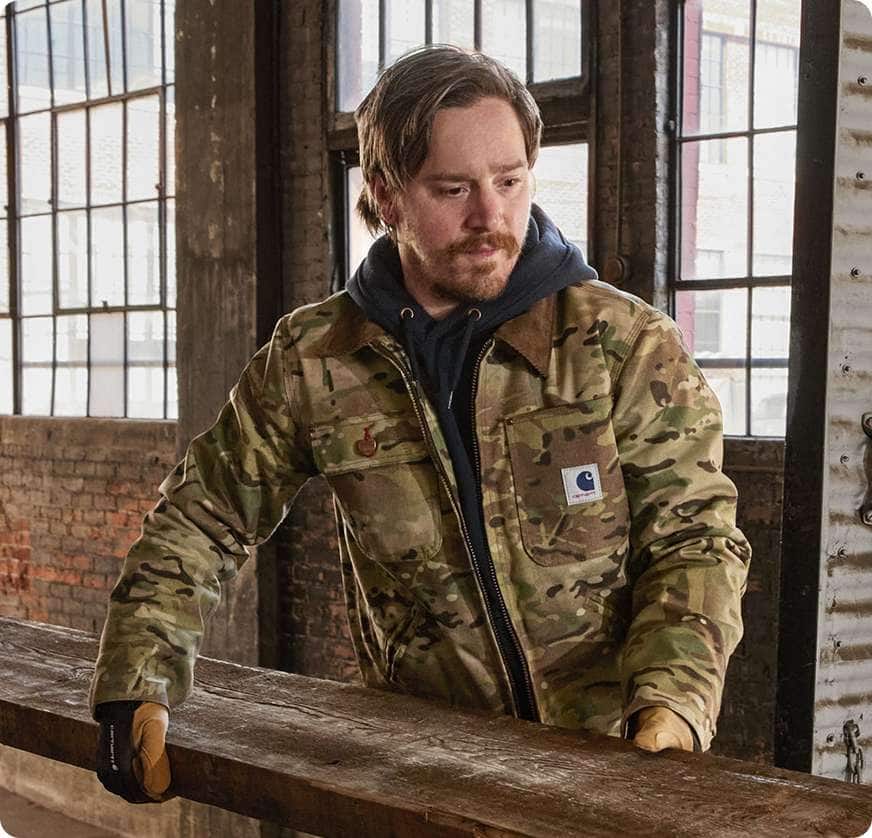 CORDURA SHERPA-LINED CHORE JACKET