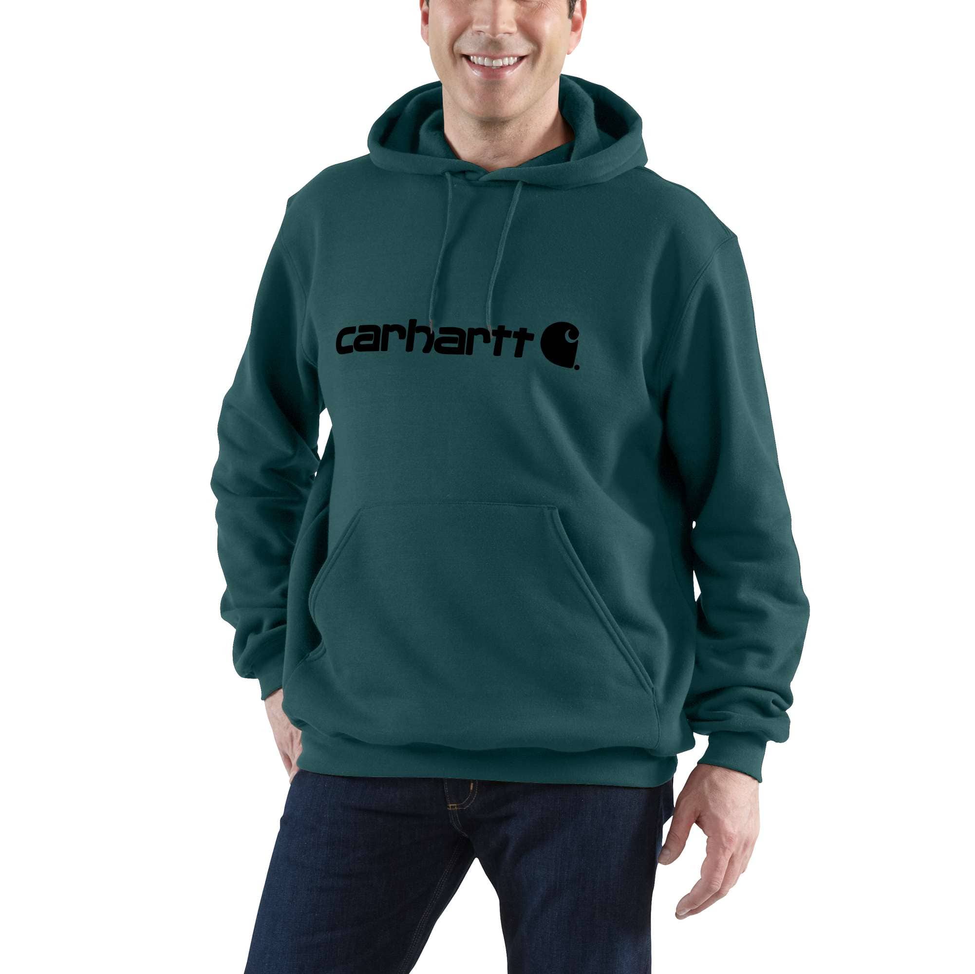 Carhartt Male Sweatshirt - loose fit midweight logo graphic sweatshirt - Green - XS