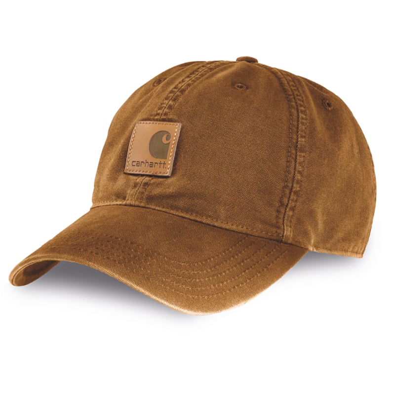 Carhartt  Carhartt Brown Canvas Cap