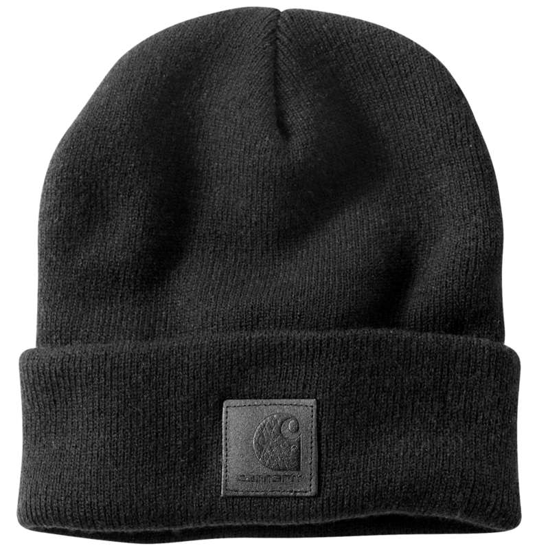 Carhartt  Black Knit Beanie