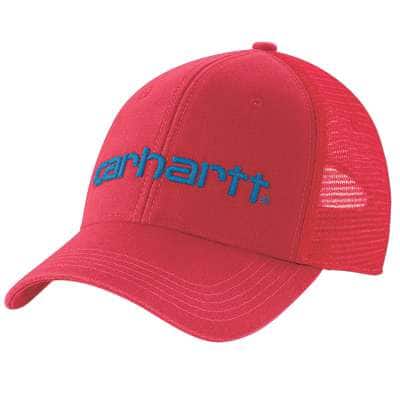 Carhartt CANVAS MESH-BACK LOGO GRAPHIC CAP - front