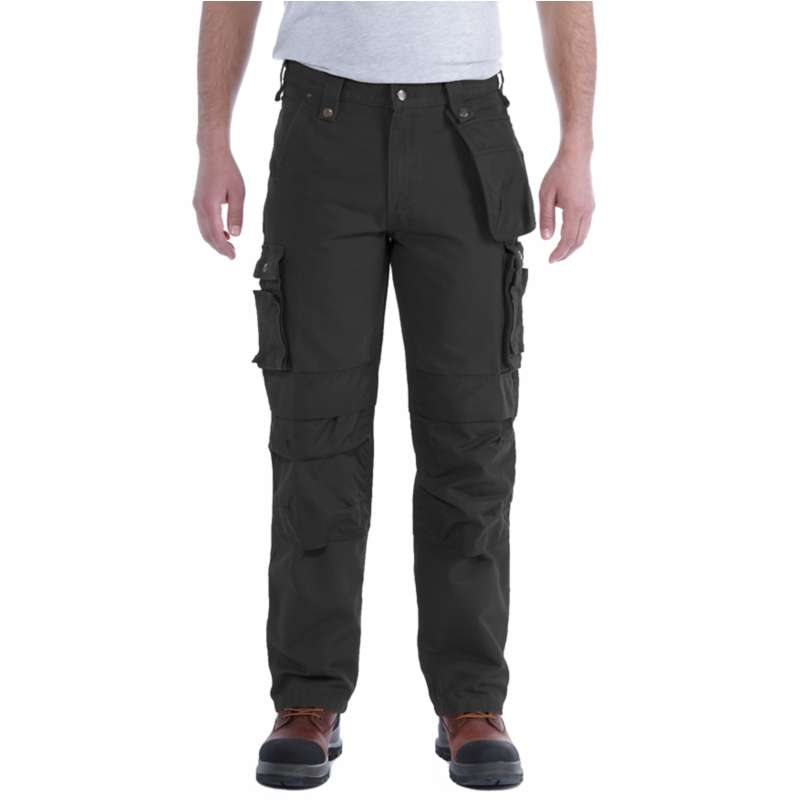 Carhartt  Black Washed Duck Multipocket Pant