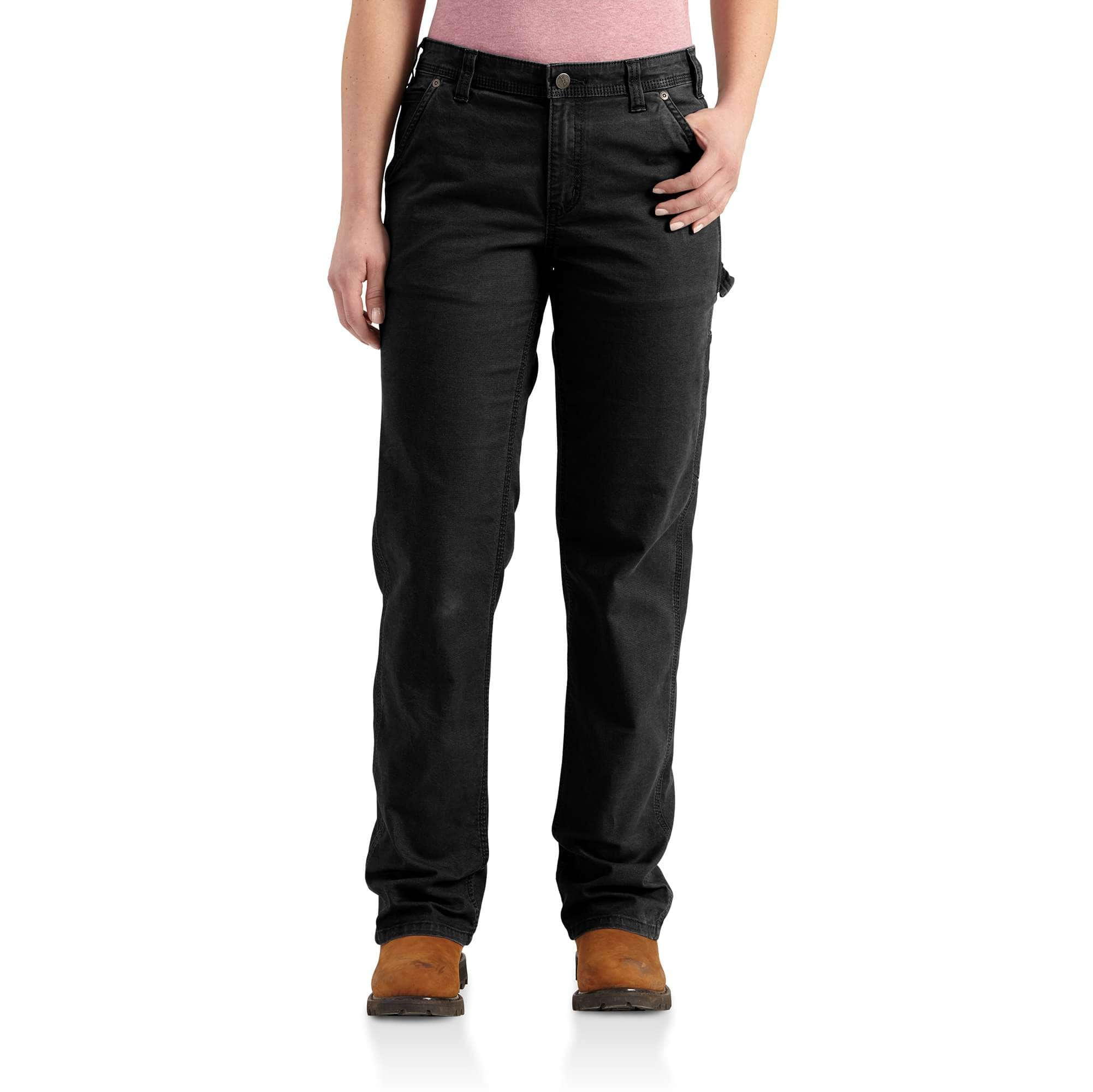 PANTS-102291 M Rugged Flex® Relaxed Fit Canvas Work Pant (in Dark