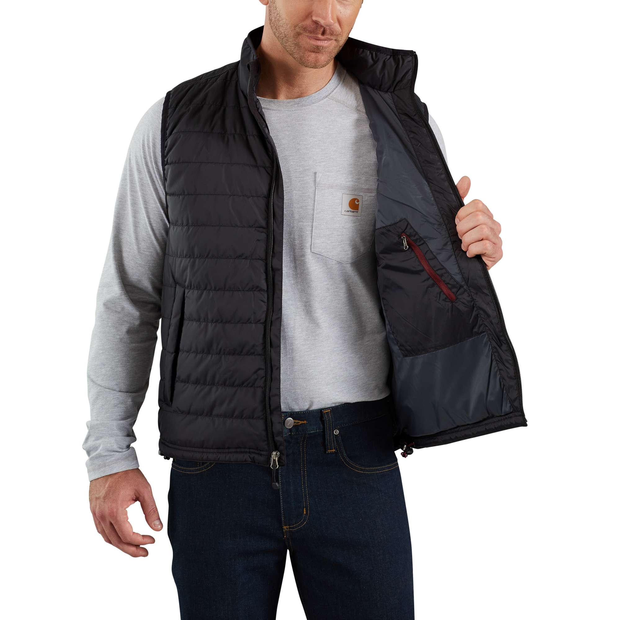 Additional thumbnail 4 of Rain Defender™ Relaxed Fit Lightweight Insulated Vest