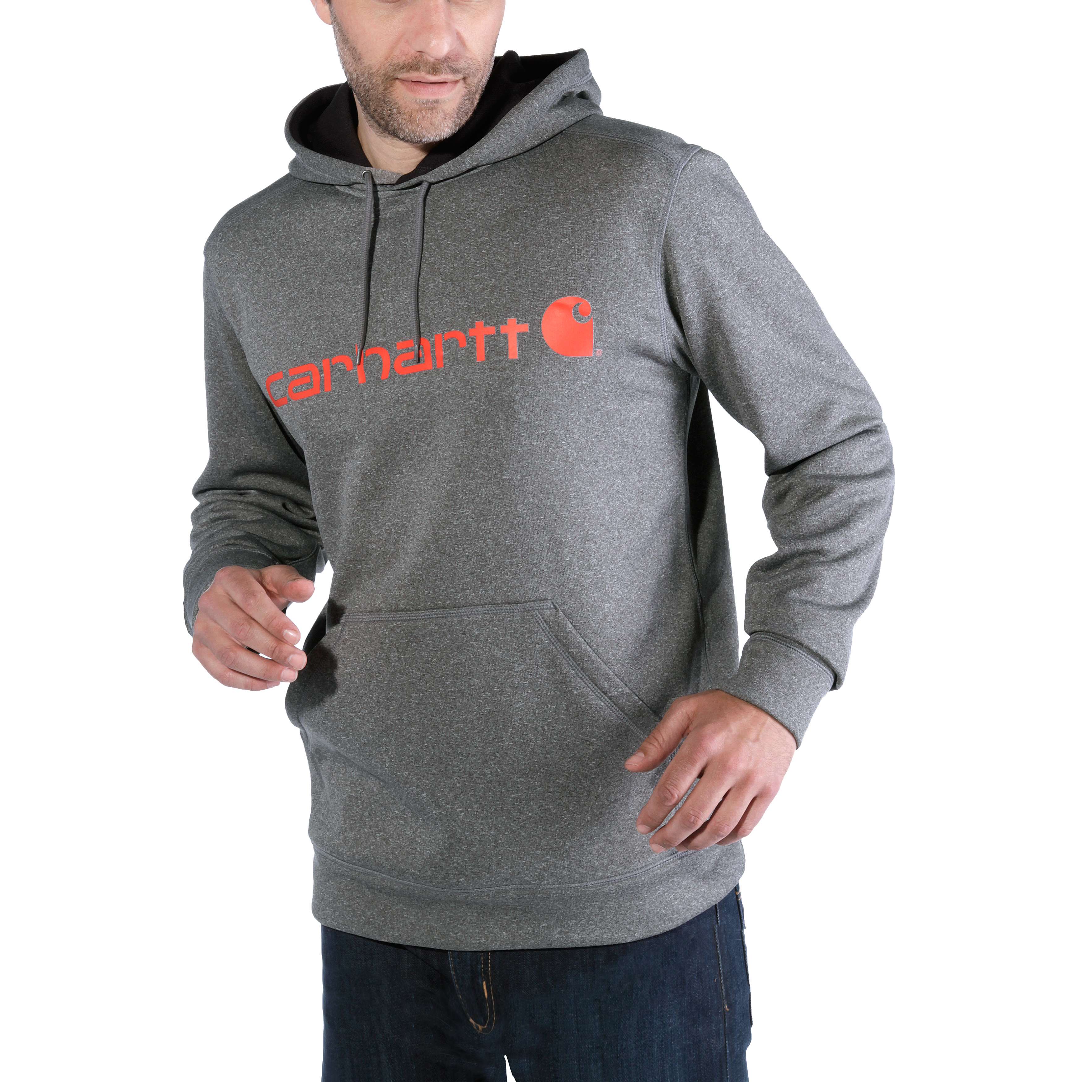 Download Get Mens Heather Lightweight Kangaroo Pocket Hoodie T ...