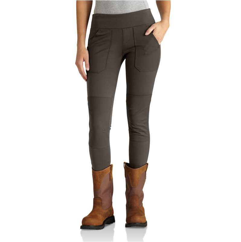 Carhartt  Dark Coffee Carhartt Force™ Fitted Midweight Utility Legging