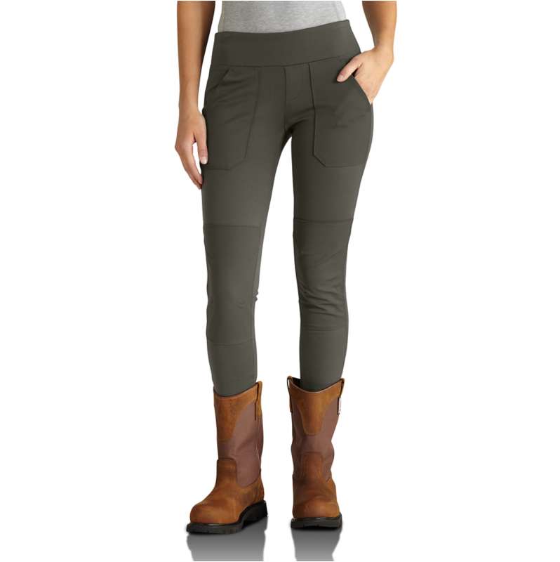 Carhartt  Oyster Gray Carhartt Force™ Fitted Midweight Utility Legging