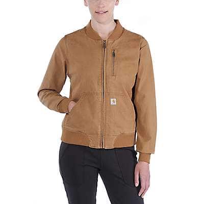 Carhartt RUGGED FLEX™ RELAXED FIT CANVAS JACKET - front