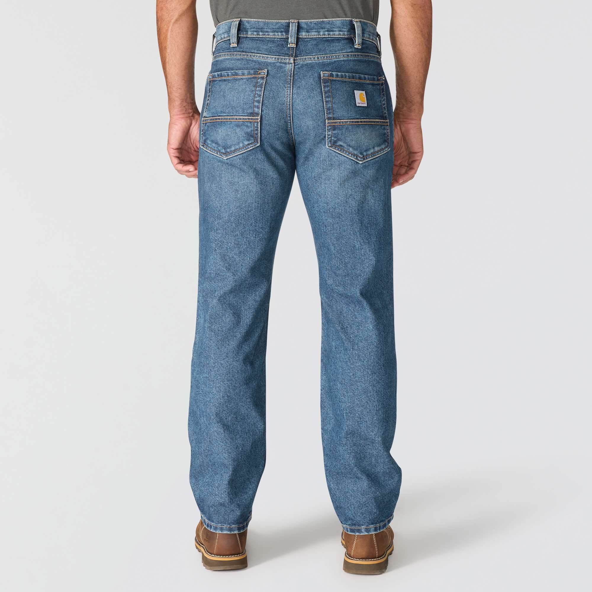 Additional thumbnail 4 of Rugged Flex™ jeans met relaxte pasvorm en rechte pijpen