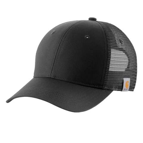 Rugged Flex Twill Mesh-Back Logo Patch Cap Black Arborvitae - Custom Chrome  Europe