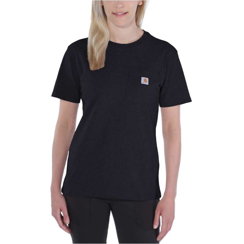 Carhartt  Black Loose Fit Heavyweight Short-Sleeve K87 Pocket T-Shirt