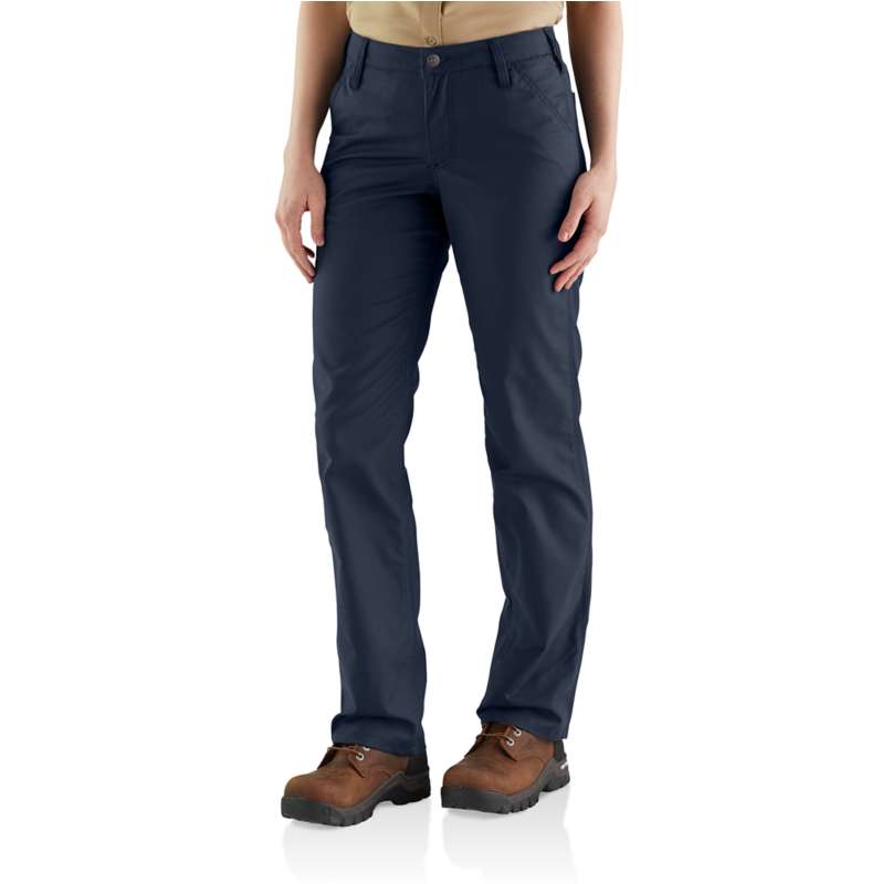 Carhartt  Navy Rugged Professional™ Series Rugged Flex™ Loose Fit Canvas Work Pant