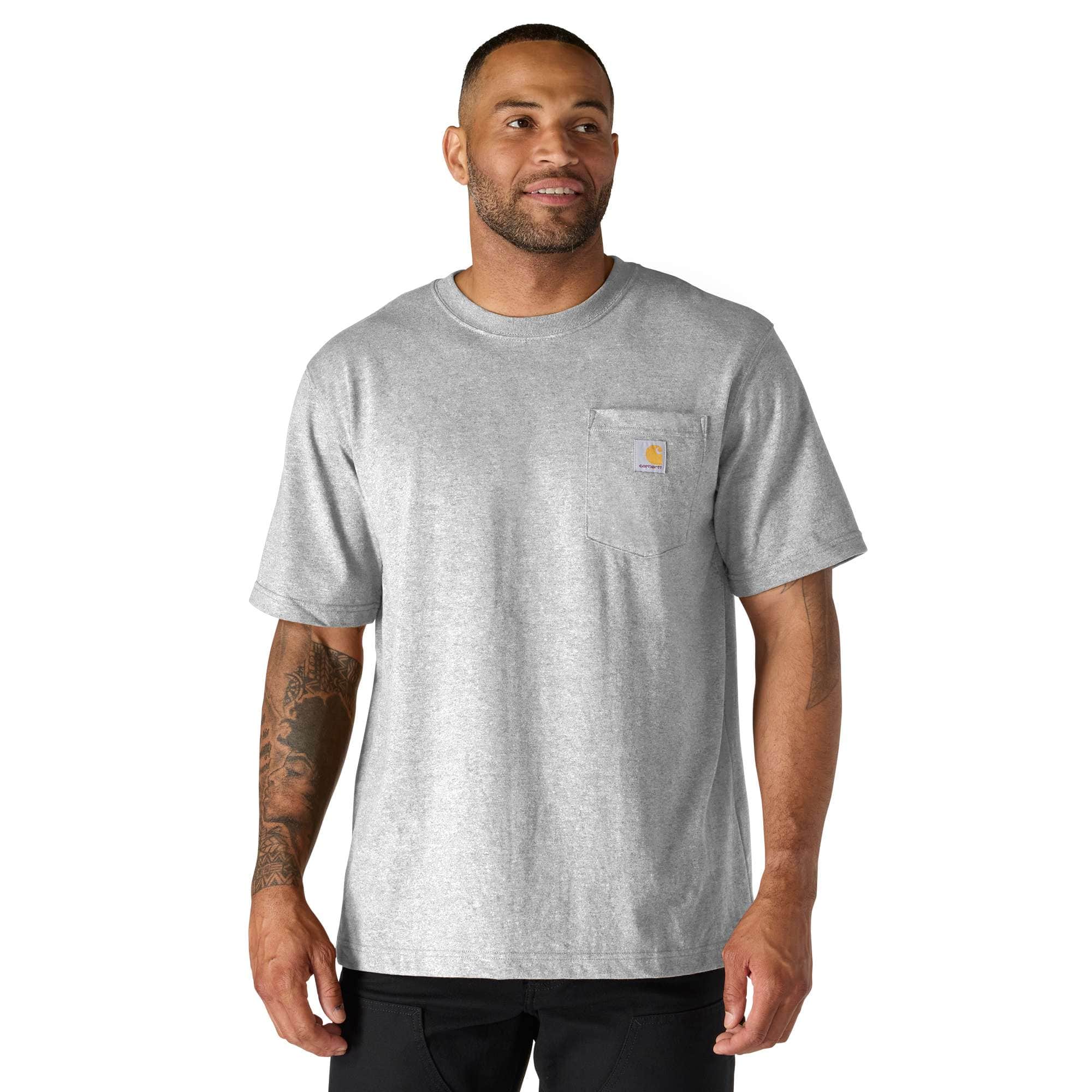 T-shirt - dearborn relaxed pocket t-shirt - Grey - L
