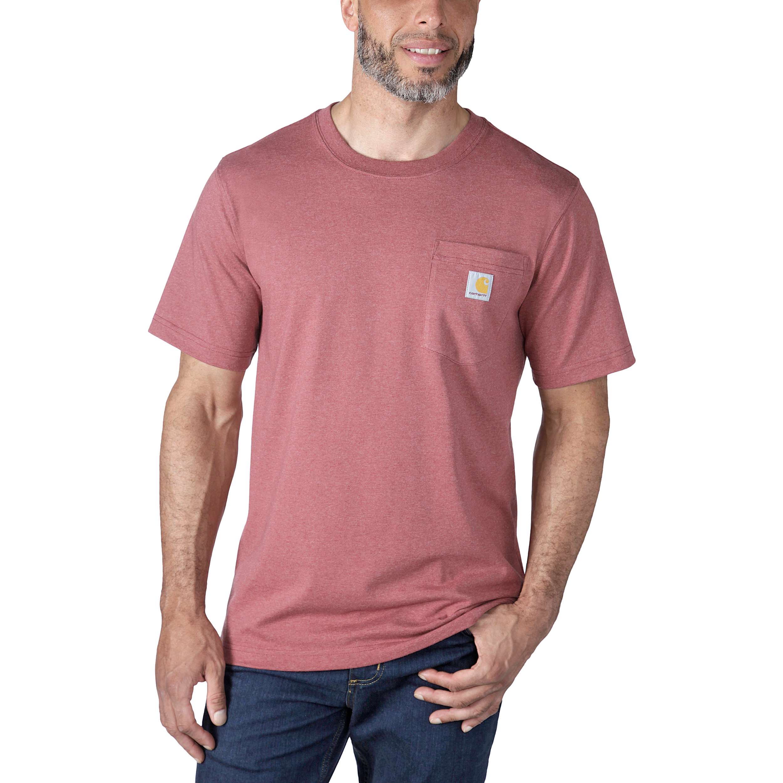 RELAXED FIT HEAVYWEIGHT SHORT-SLEEVE K87 POCKET T-SHIRT | Carhartt®