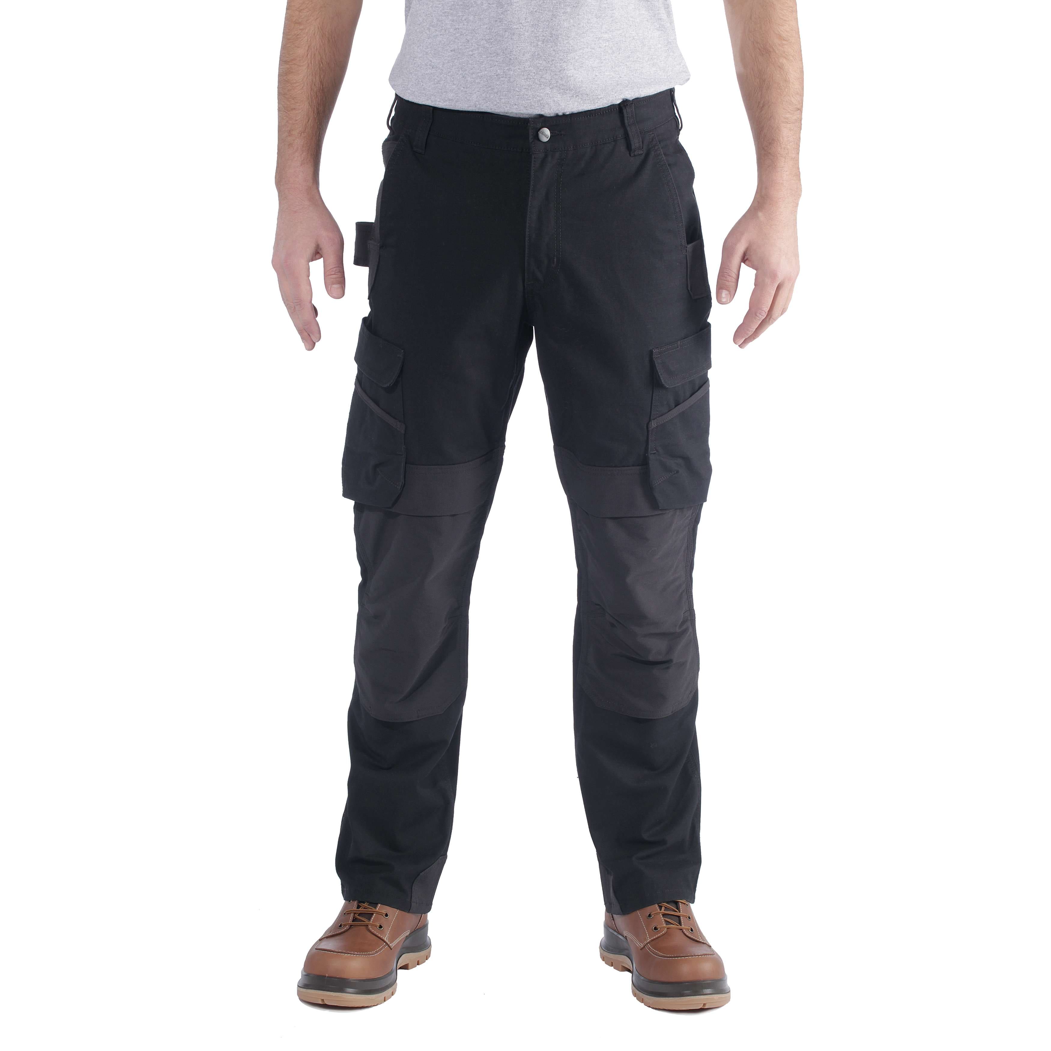 Rugged Flex® Relaxed Fit Ripstop Cargo Fleece-Lined Work Pant