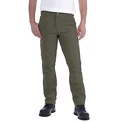 Carhartt RUGGED FLEX™ STRAIGHT FIT DUCK DOUBLE-FRONT UTILITY WORK PANT - front