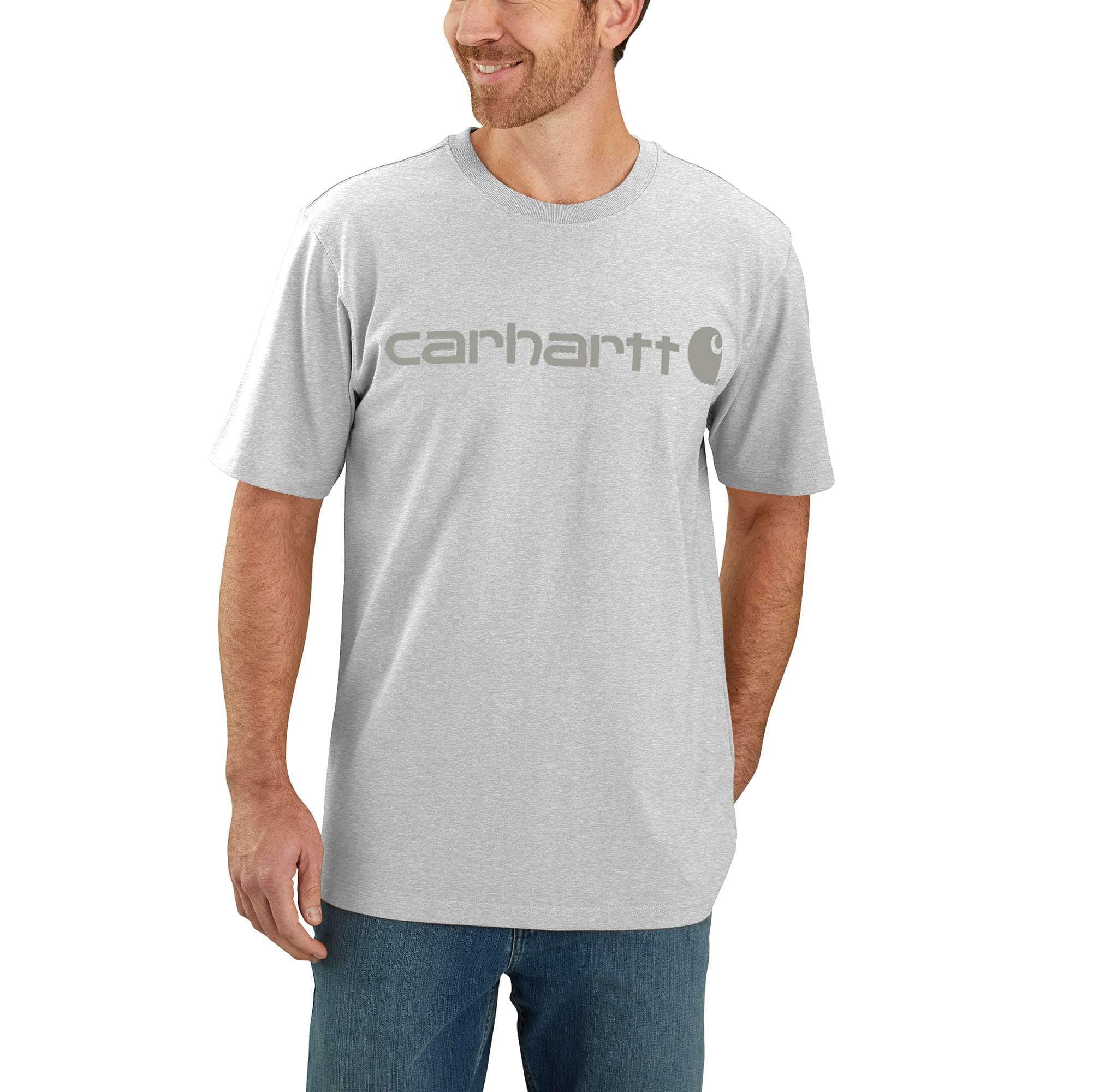 T-shirt - dearborn relaxed logo t-shirt - Grey - XS